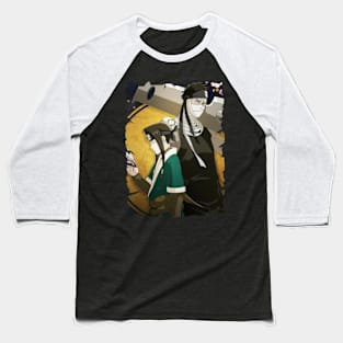 HAKUU MIRROR HAKU ZABUZA ANIME MERCHANDISE Baseball T-Shirt